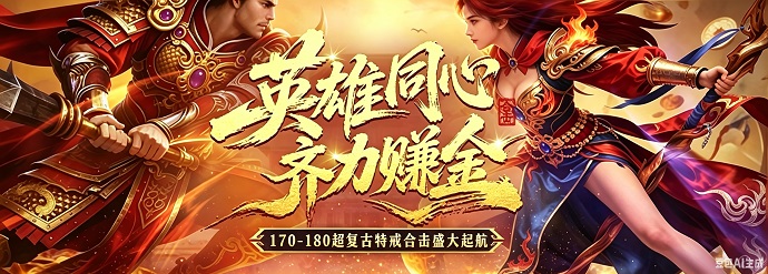 170-180超复古特戒合击盛大起航